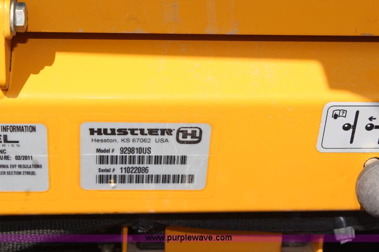 image for item K6825 Hustler 1500 reel mower