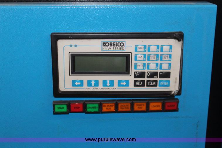 image for item K6827 Kobelco KNW Series rotary screw air compressor