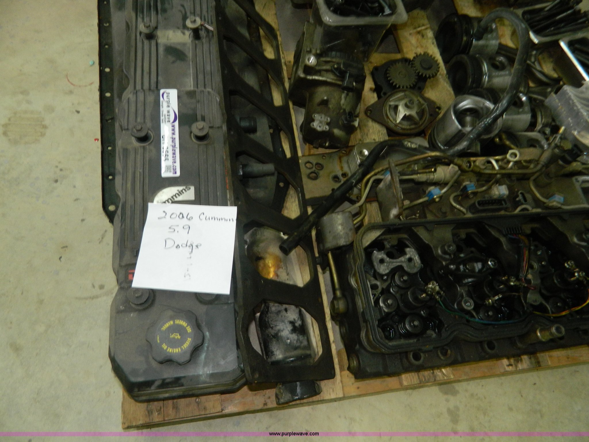 Assorted Cummins 5.9L 24 valve diesel engine parts in Salina, KS Item