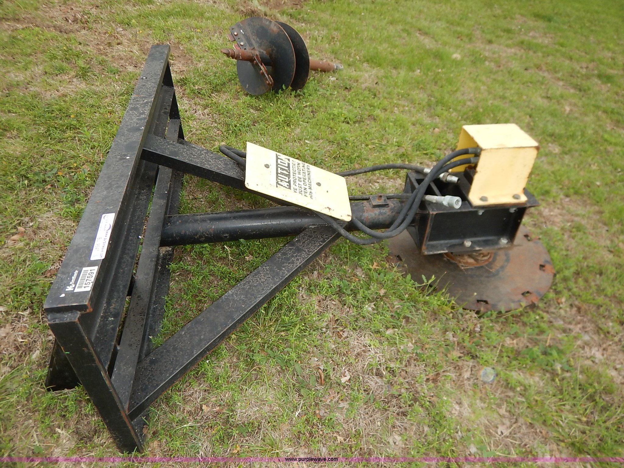 Longford 26" tree saw skid steer attachment in Clay Center, KS Item