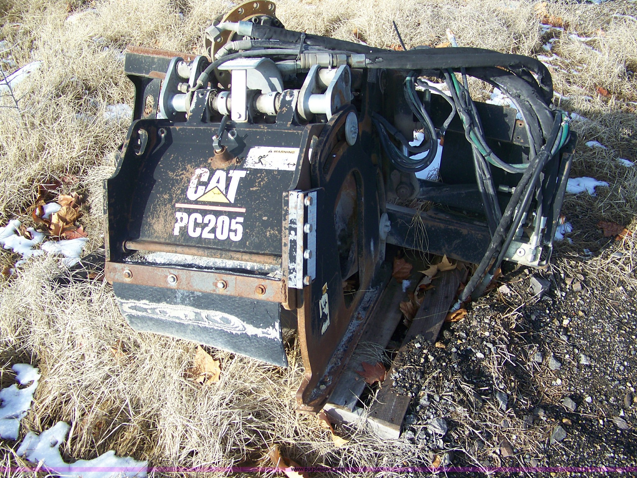 Caterpillar PC205 mill head in Manhattan, KS | Item D1444 sold | Purple ...