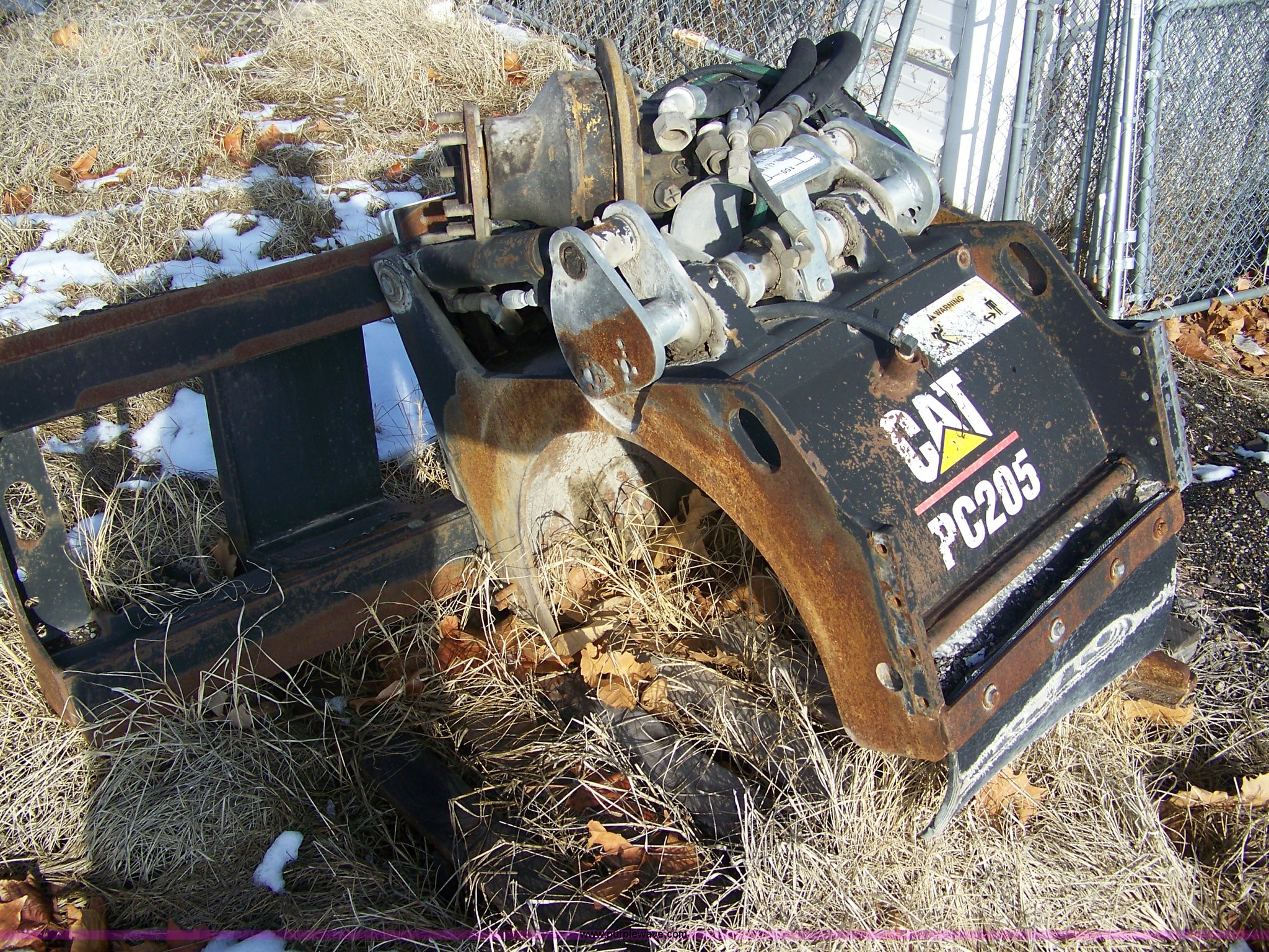 Caterpillar PC205 mill head in Manhattan, KS | Item D1444 sold | Purple ...
