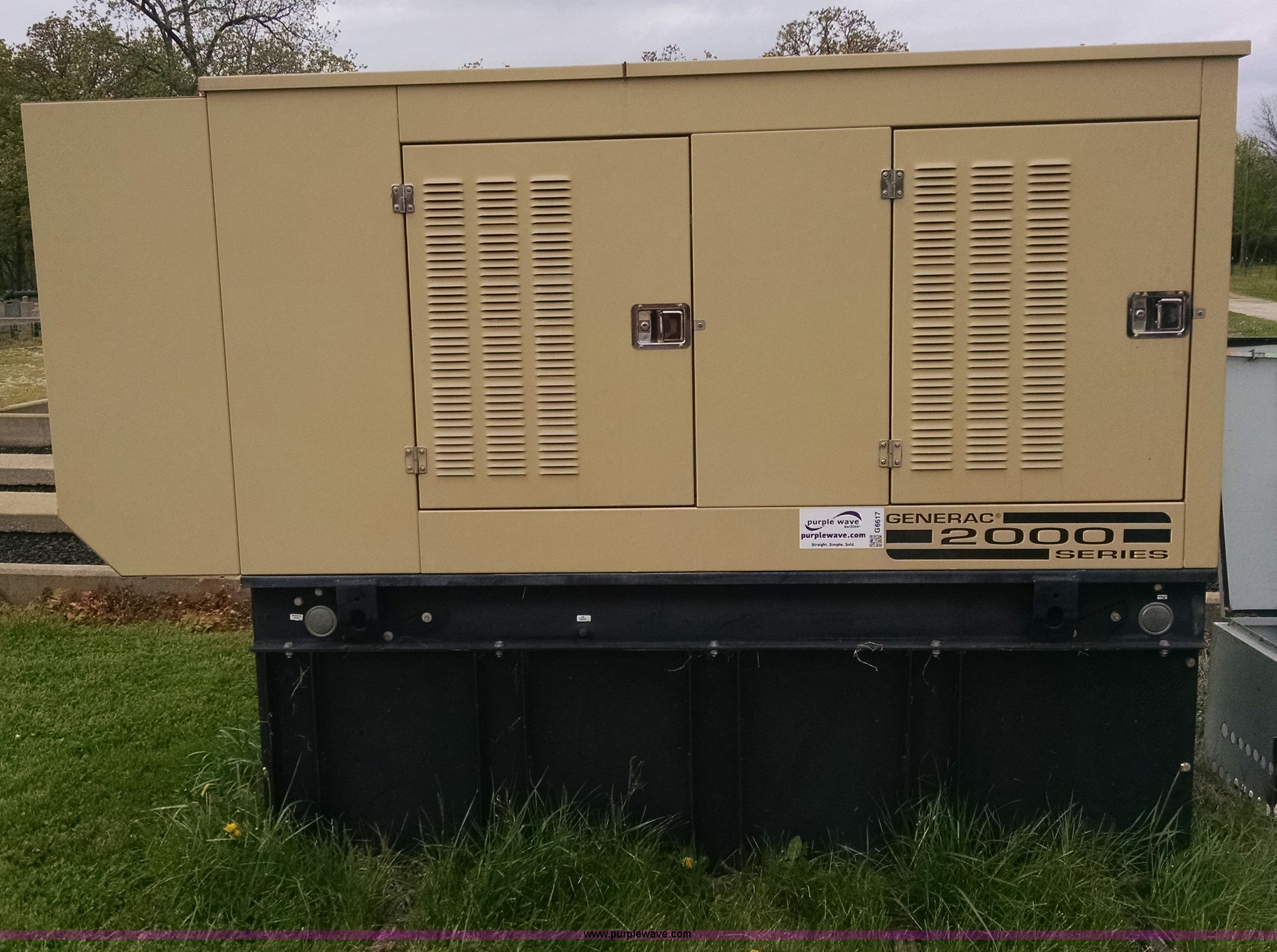 Generac 2000 Series generator in Humboldt, KS Item G6617 sold