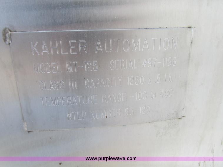 image for item B2930 Chemical hopper scales