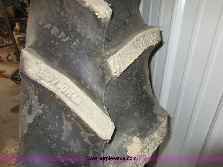 image for item BA9300 (2) Goodyear DT800 Radial 320/90R46 tractor tires