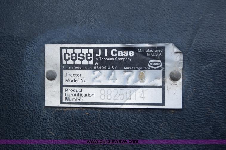 image for item E6354 1976 Case 2470 4WD tractor