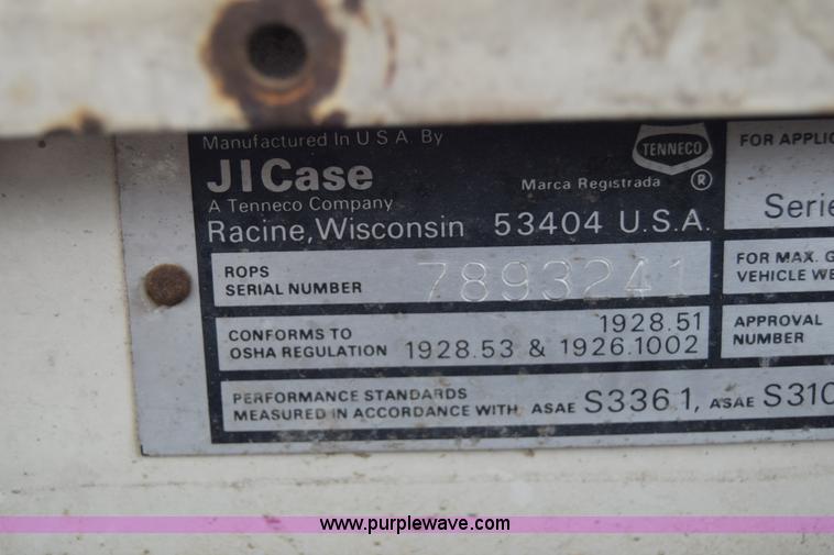 image for item E6355 Case 1570 tractor