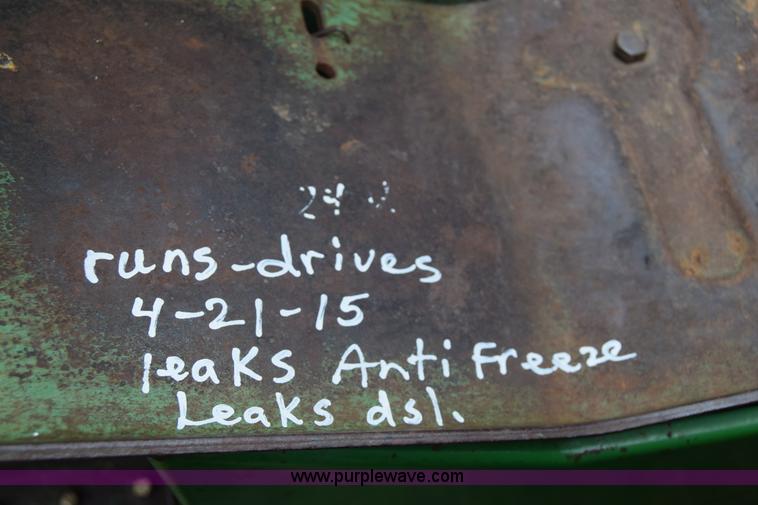 image for item E6356 1968 John Deere 4020 tractor