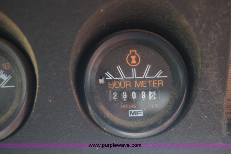 image for item E6358 Massey-Ferguson 860 combine