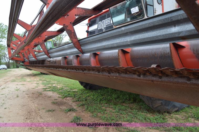 image for item E6358 Massey-Ferguson 860 combine