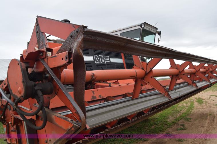 image for item E6358 Massey-Ferguson 860 combine