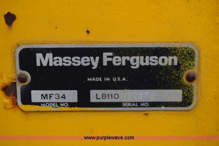 image for item E6371 Massey-Ferguson MF30 tractor