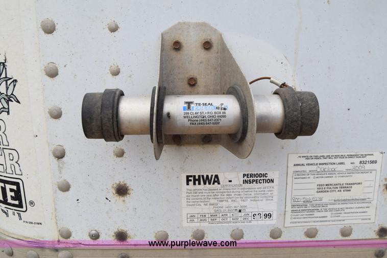 image for item E6377 1999 Timpte grain trailer