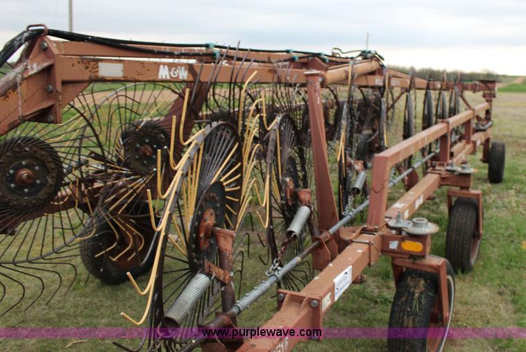 image for item F7686 M&W DF16 wheel rake