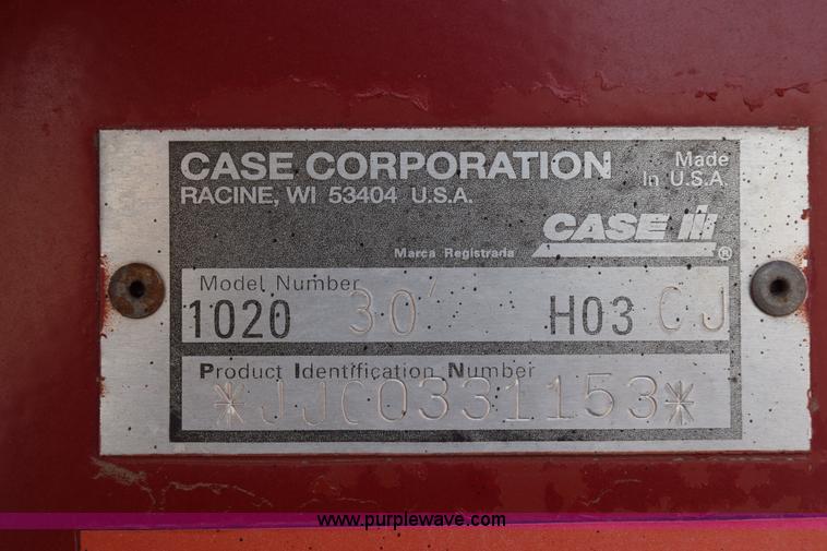 image for item H5122 2003 Case IH 1020 head