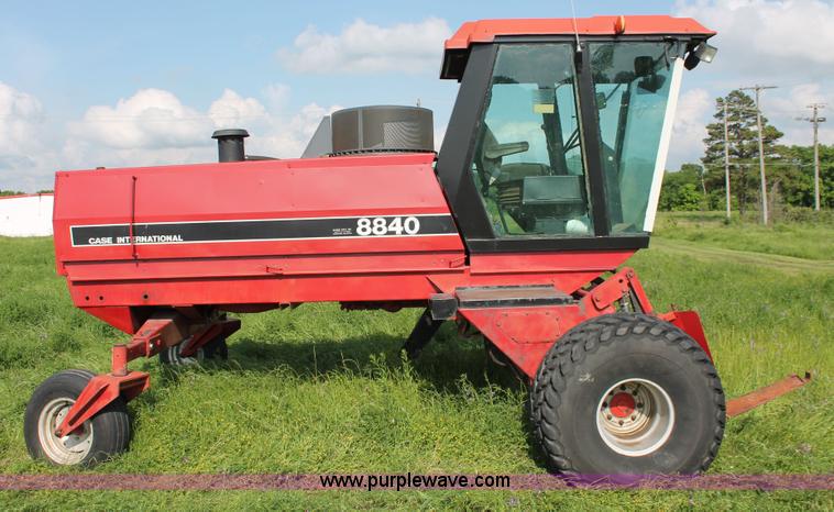 image for item H5820 1989 Case IH 8840 self-propelled windrower