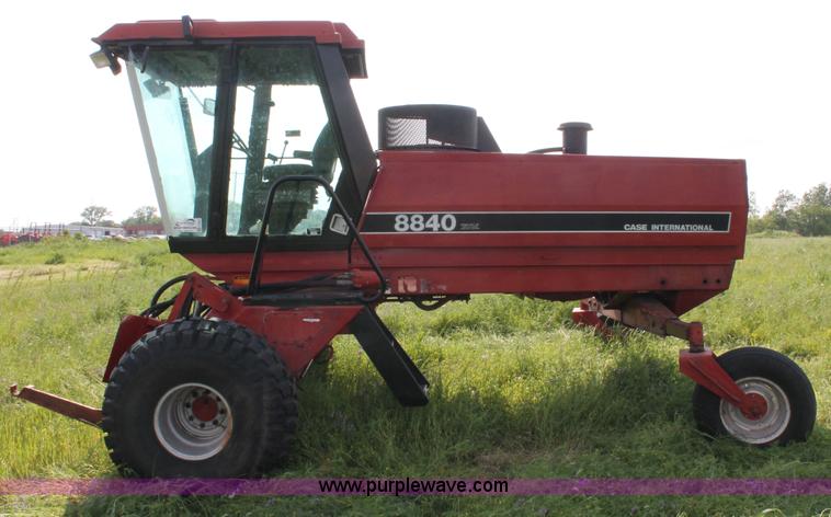 image for item H5820 1989 Case IH 8840 self-propelled windrower