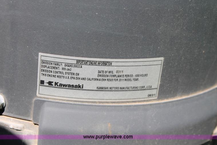 image for item H5822 2012 John Deere Z960A Z-Trak lawn mower