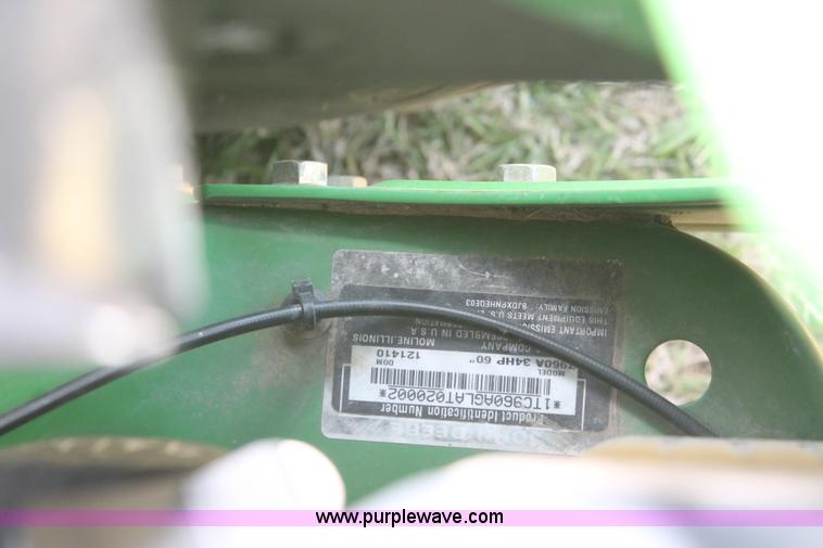 image for item H5822 2012 John Deere Z960A Z-Trak lawn mower