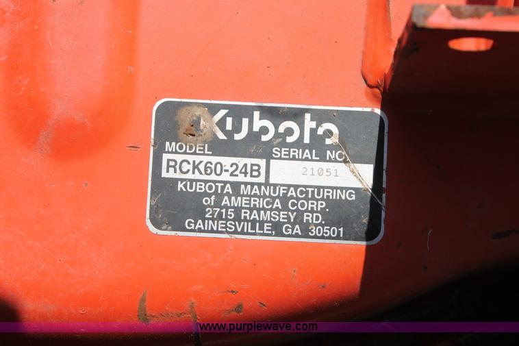 image for item H5827 1998 Kubota B7300 MFWD tractor