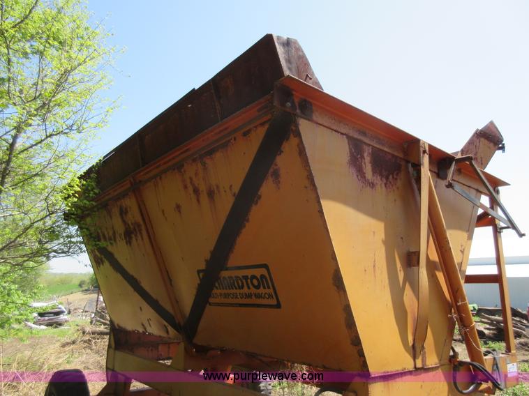 image for item I4592 Richardton multi-purpose side dump wagon