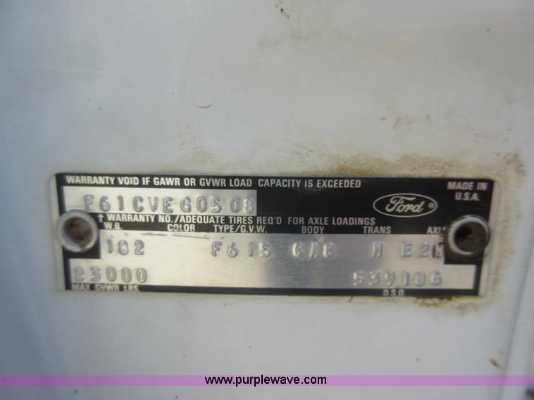 image for item I4594 1979 Ford F600 grain truck