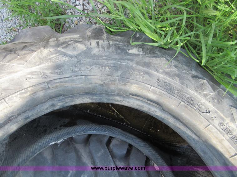 image for item I4599 (2) Goodyear 17.5-25 tires
