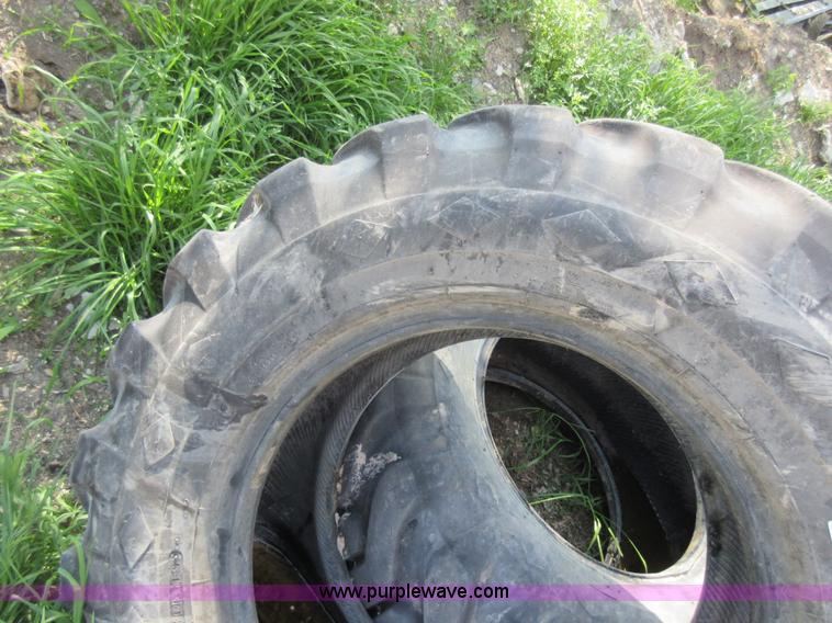 image for item I4599 (2) Goodyear 17.5-25 tires