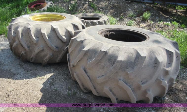 image for item I4600 (2) Goodyear 28-26 Dyna Torque tires