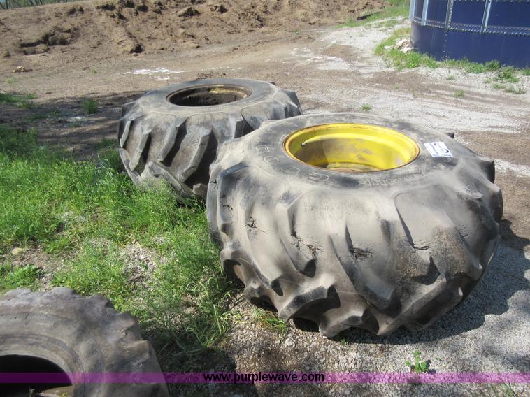 image for item I4600 (2) Goodyear 28-26 Dyna Torque tires