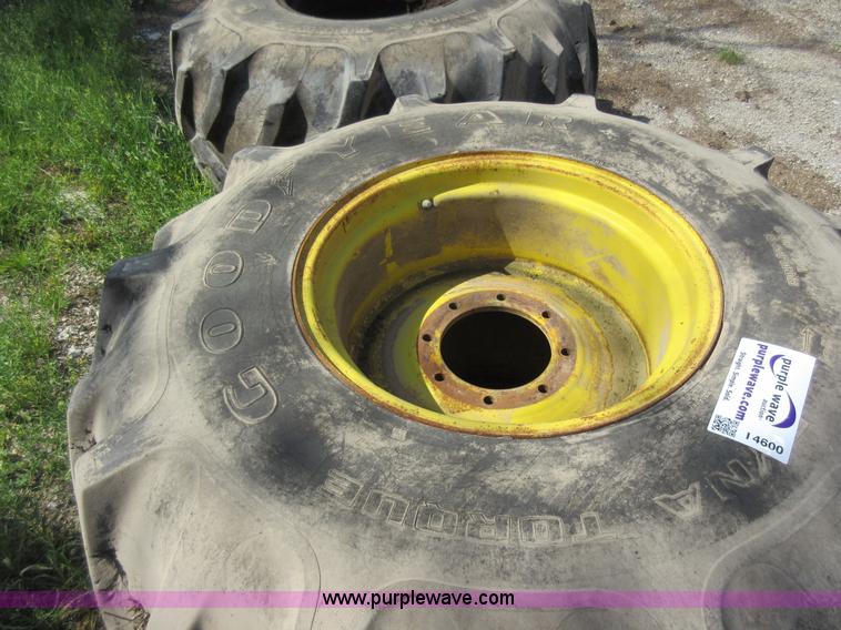 image for item I4600 (2) Goodyear 28-26 Dyna Torque tires