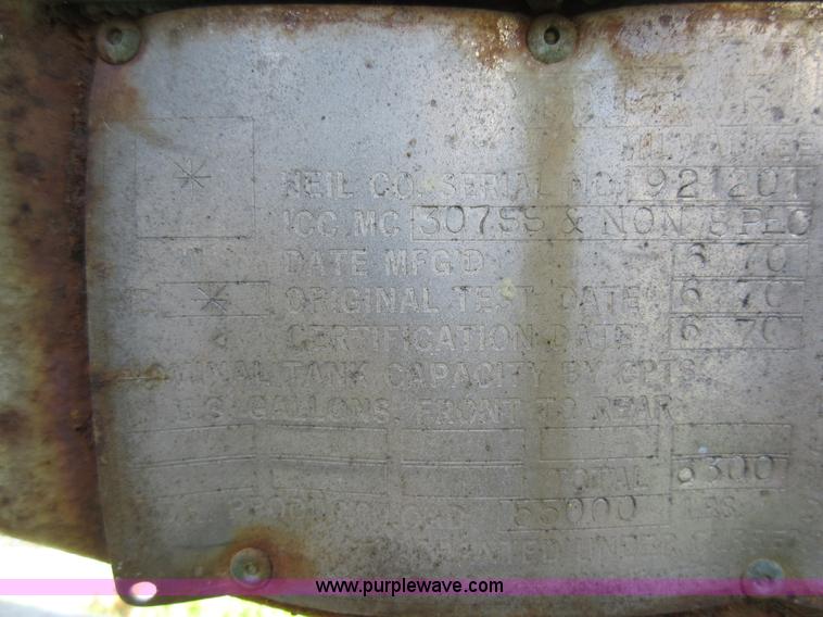 image for item I4602 1970 Heil tanker trailer