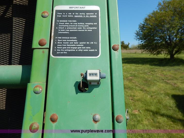 image for item J3944 John Deere 330 round baler