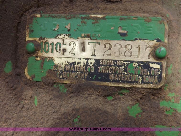 image for item K3909 1962 John Deere 4010 tractor