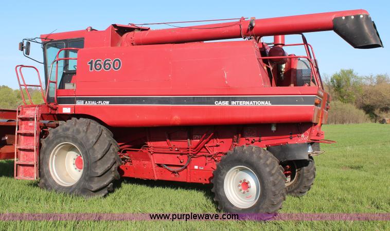 image for item K6802 1988 Case IH 1660 Axial-Flow RWA combine