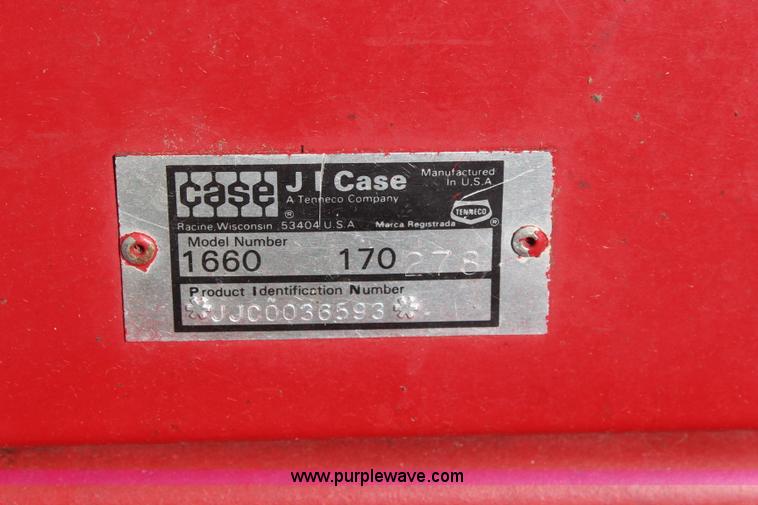 image for item K6802 1988 Case IH 1660 Axial-Flow RWA combine