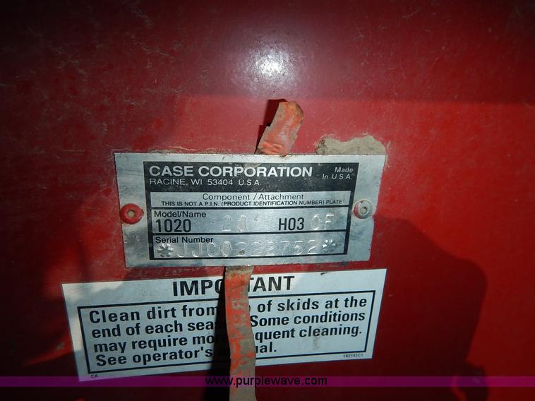 image for item K6821 1997 Case IH 1020 flex head