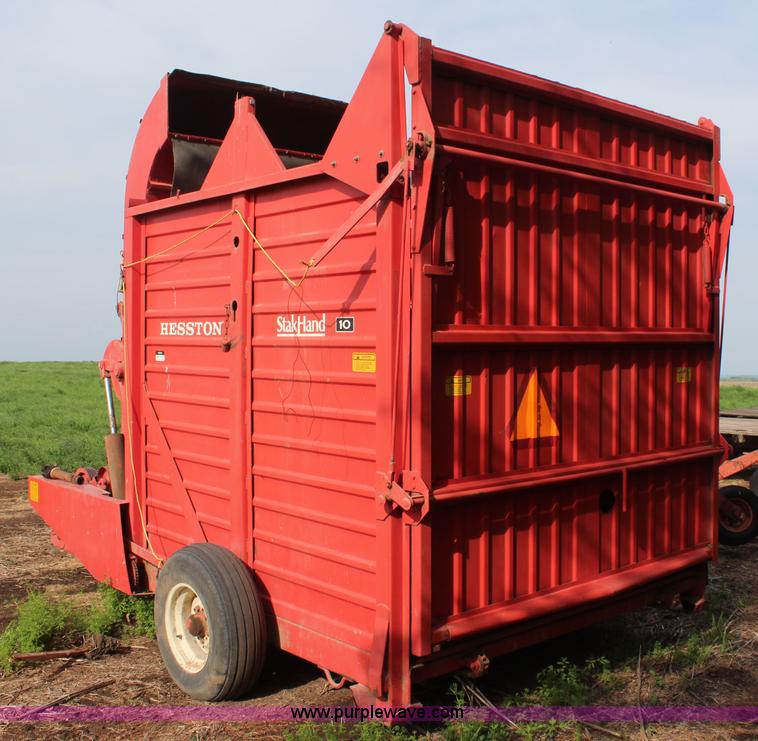 image for item K6856 Hesston Stakhand 10 stacker