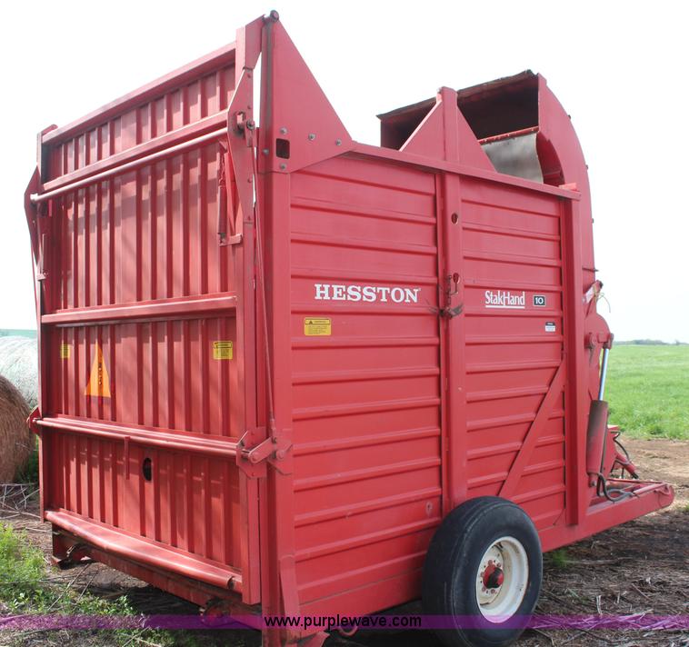 image for item K6856 Hesston Stakhand 10 stacker