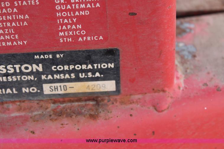 image for item K6856 Hesston Stakhand 10 stacker