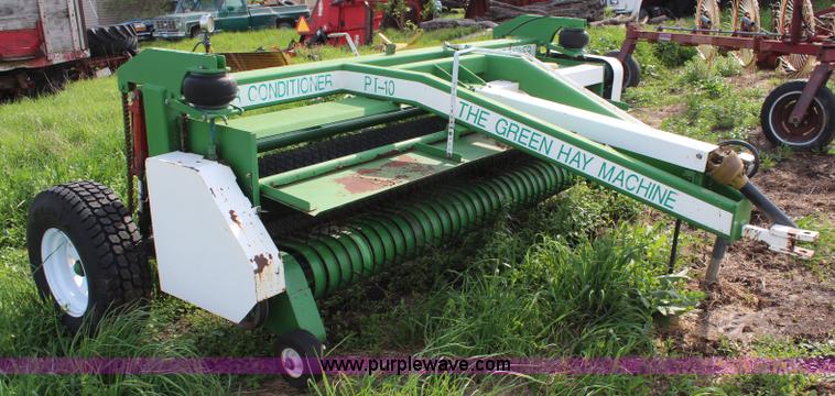image for item K6863 The Green Hay Machine super conditioner