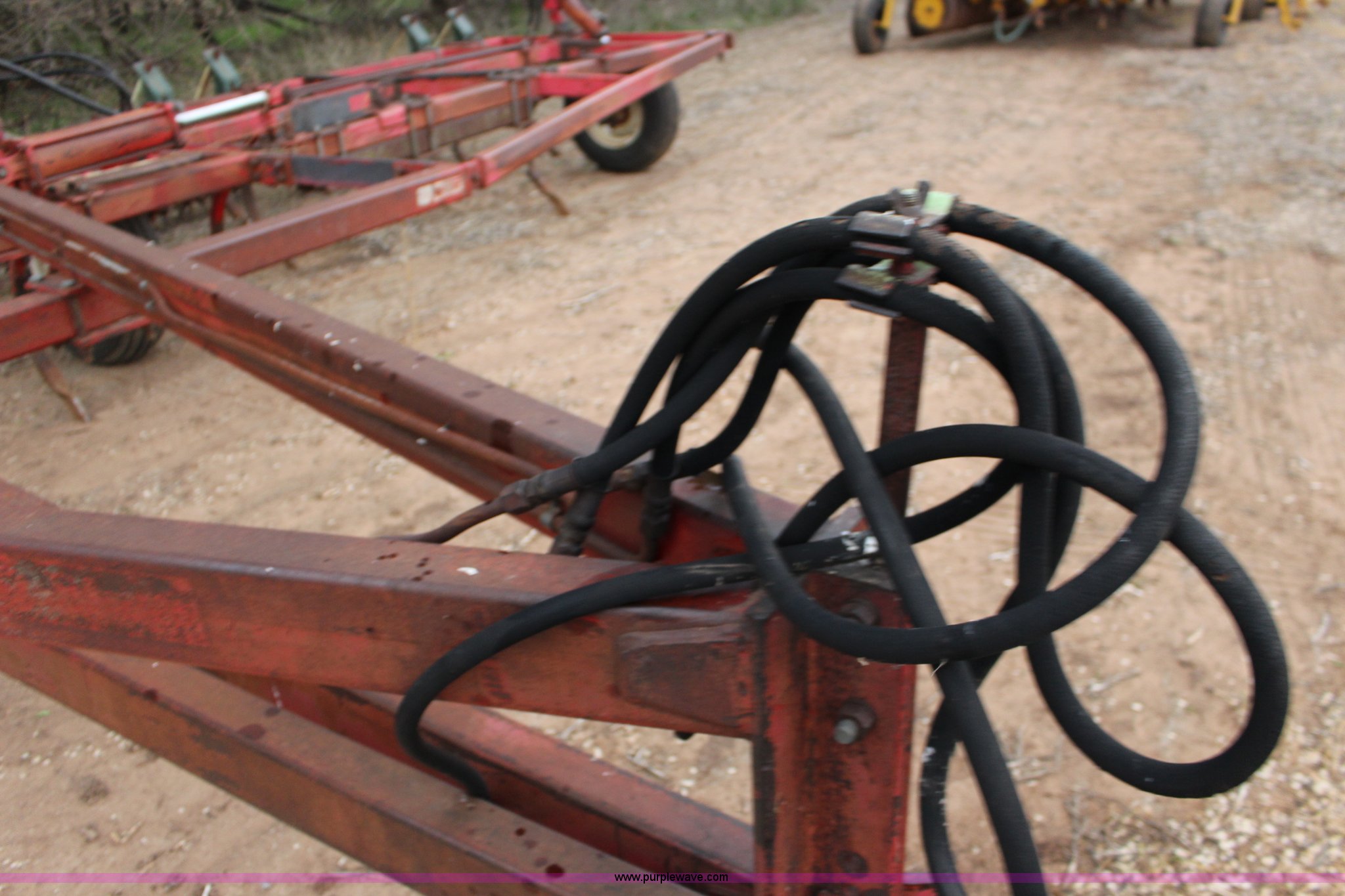 MasseyFerguson 128 chisel plow with anhydrous points in Hazelton, KS Item F7700 sold Purple