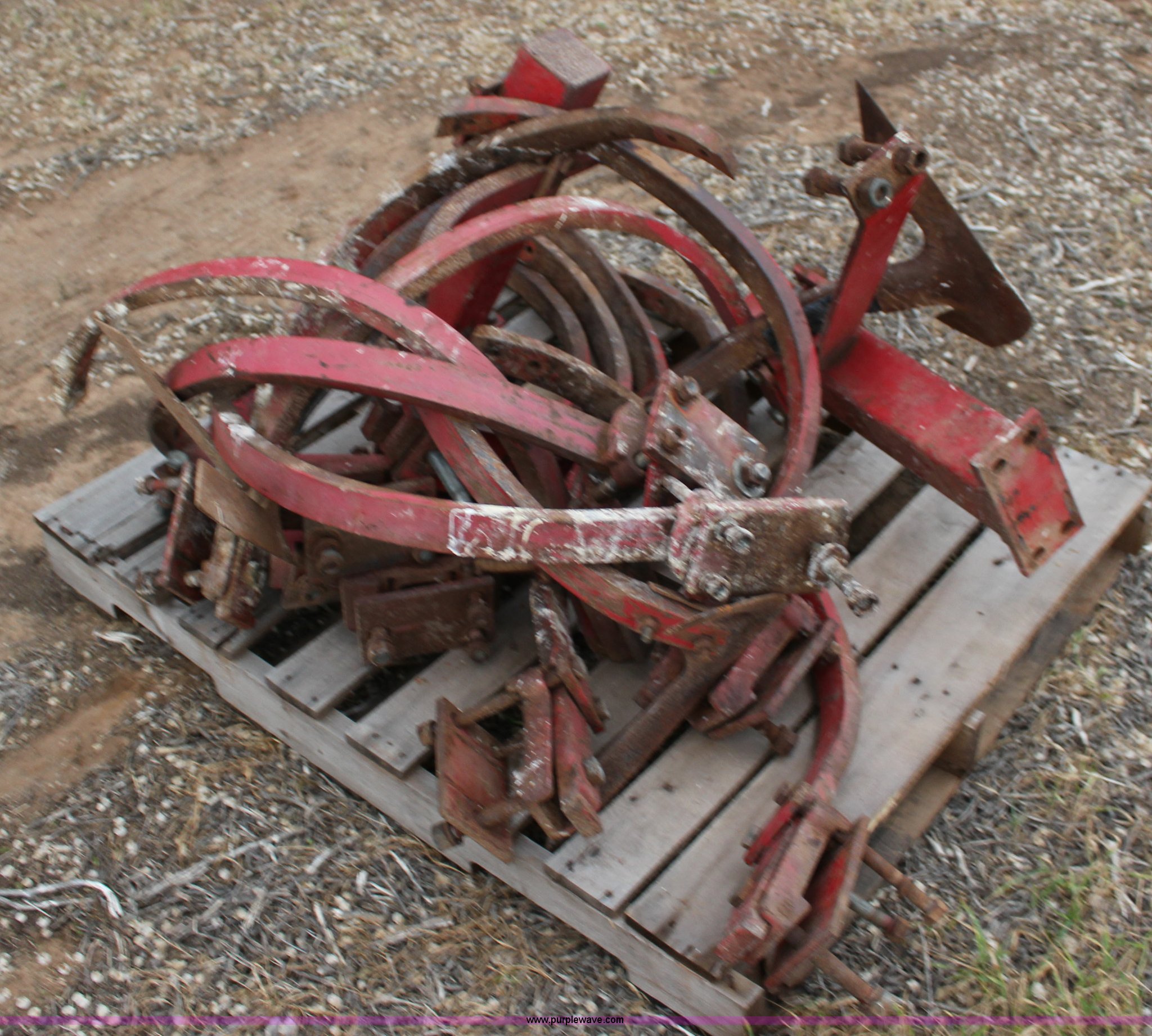 MasseyFerguson 128 chisel plow with anhydrous points in Hazelton, KS Item F7700 sold Purple
