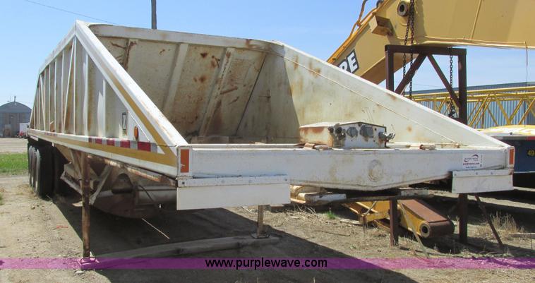 image for item A8790 1989 Ranch belly dump trailer