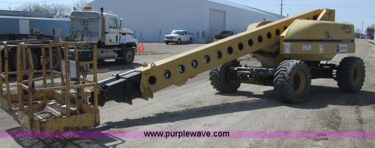 image for item A8791 1999 Grove MZ66DXT boom lift