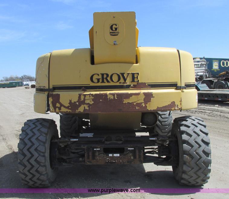 image for item A8791 1999 Grove MZ66DXT boom lift