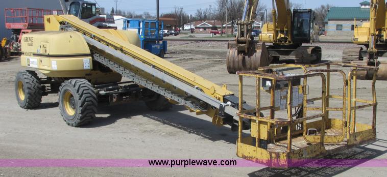 image for item A8791 1999 Grove MZ66DXT boom lift