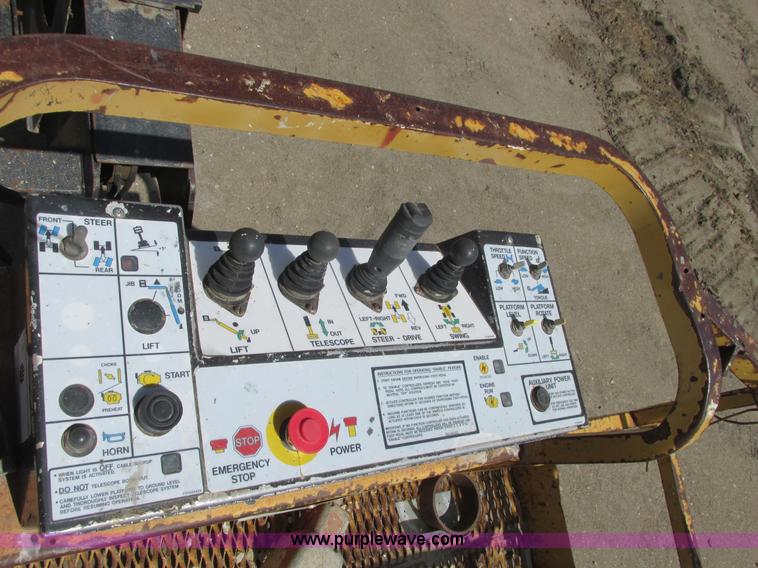 image for item A8791 1999 Grove MZ66DXT boom lift