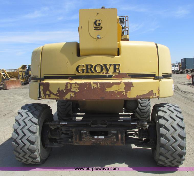 image for item A8791 1999 Grove MZ66DXT boom lift