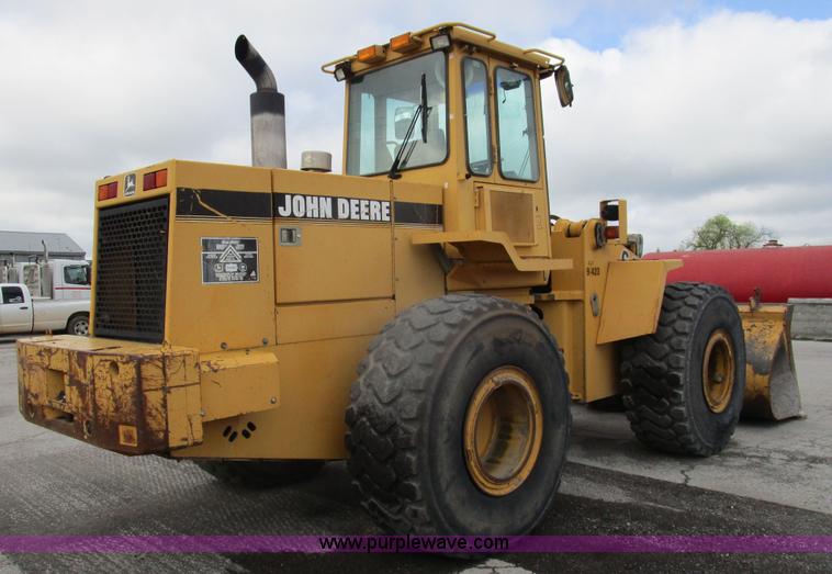 image for item D2415 1998 John Deere 644G wheel loader